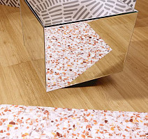 Forbo Sarlon Graphic 19dB 9406T4319 coral terrazzo фото 2 | FLOORDEALER